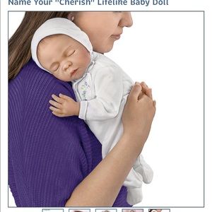 Ashton Drake so truly real Cherish Doll